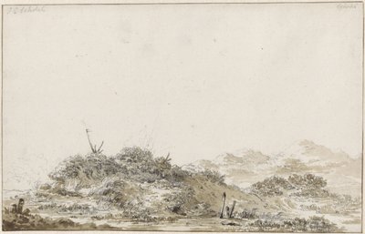 Dune Landscape by Johannes Christiaan Schotel