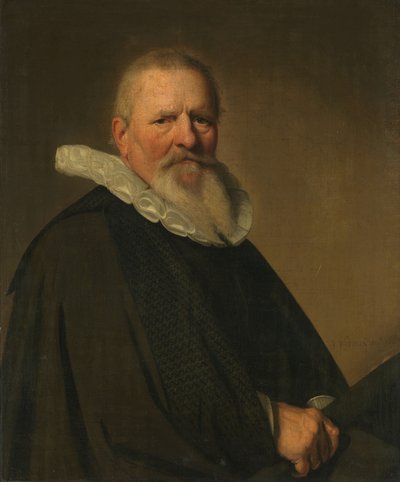 Pieter Jacobsz Schout by Johannes Cornelisz. Verspronck