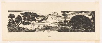 The Bay by Johannes Frederik Engelbert ten Klooster (signed by artist)