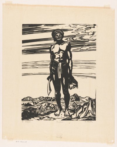 The Warrior by Johannes Frederik Engelbert ten Klooster (signed by artist)