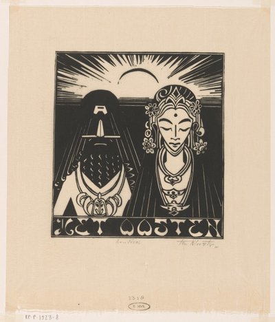 The East by Johannes Frederik Engelbert ten Klooster (signed by artist)