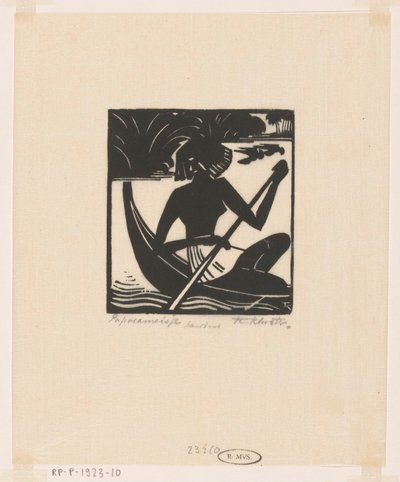 Papuan Girl by Johannes Frederik Engelbert ten Klooster (signed by artist)