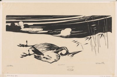 Winter by Johannes Frederik Engelbert ten Klooster (signed by artist)