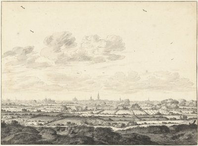 View of Middelburg by Johannes Goedaert
