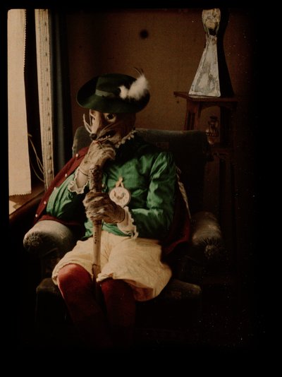 Person Dressed Up as a Fox by Johannes Hendrikus Antonius Maria Lutz