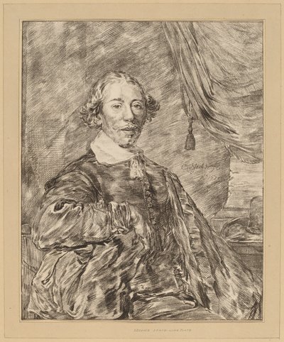 Portrait of a Seated Man by Johannes Kornlein