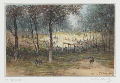 Outdoor Gathering by Johannes Pieter van Wisselingh