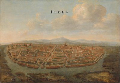 View of Judea, the Capital of Siam by Johannes Vinckboons (attributed to)