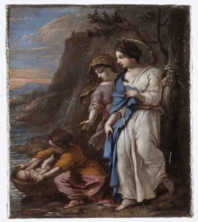 Finding of Moses by Johannes Voorhout (I)