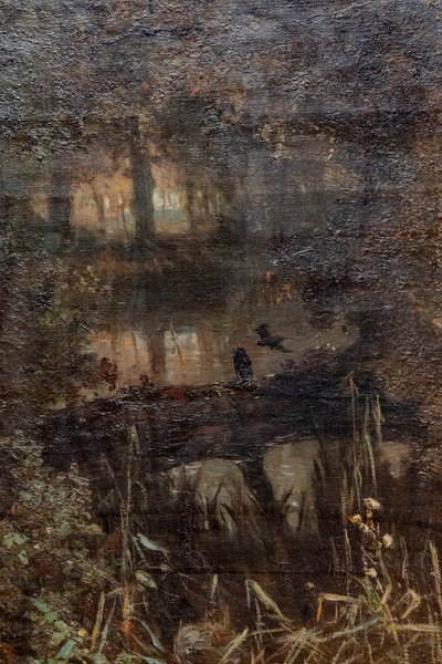 The Pond at Oosterbeek by Johannes Warnardus Bilders