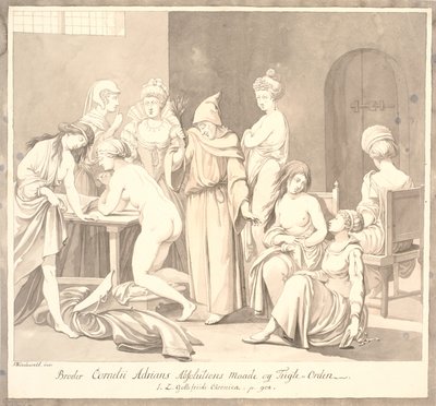 "Brother Cornelii Adrians Absolution Method and Discipline Order./ J.L. Gottefriidi Chronicle. p. 908." by Johannes Wiedewelt