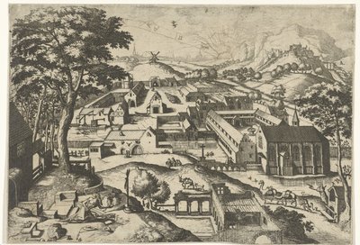 Landscape with Saint Jerome by Johannes of Lucas van Doetechum