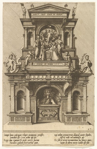 Cœnotaphiorum 27 by Johannes and Lucas van Doetecum