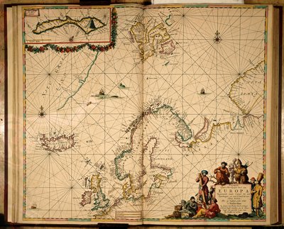 Map of Northern Europe by Johannes van Keulen