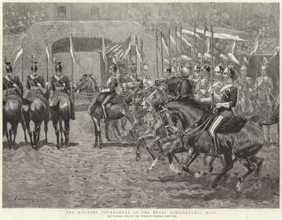 The Military Tournament at the Royal Agricultural Hall by John (after) Charlton