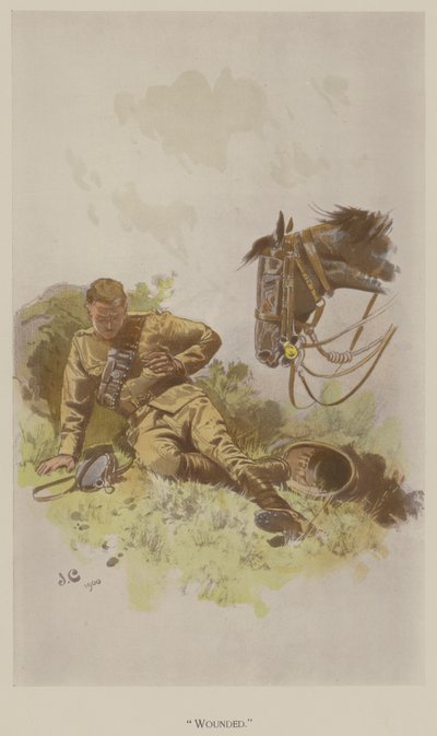 Wounded by John (after) Charlton