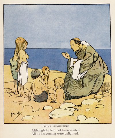 Saint Augustine by John (after) Hassall
