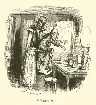 Bedtime by John (after) Leech