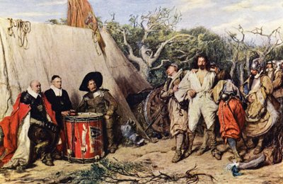 A Drum-Head Court-Martial by John (after) Pettie