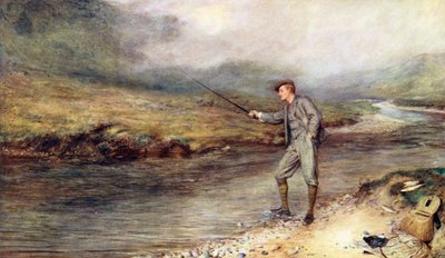 Trout-Fishing in the Highlands by John (after) Pettie