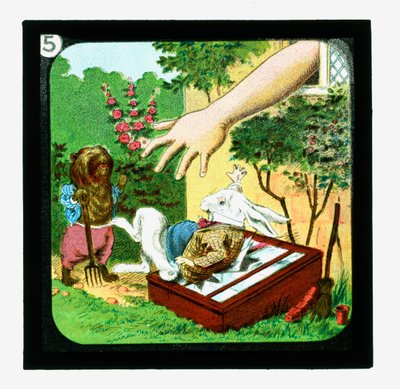 Alice in Wonderland, Coloured Lantern Slides by John (after) Tenniel