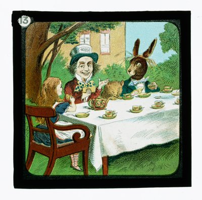 Alice in Wonderland, Coloured Lantern Slides by John (after) Tenniel
