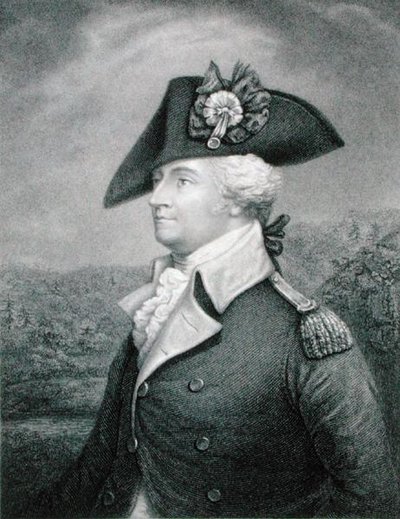 Brigadier General Anthony Wayne (1745-96) engraved by John Francis Eugene Prud