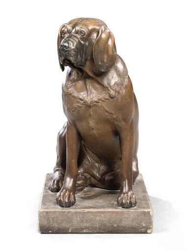 A George III Model of a Dog by John (attr. to) Cheere