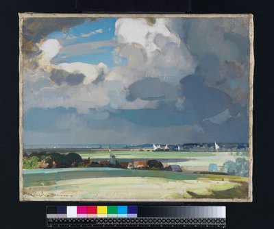 The Yacht Race by John Alfred Arnesby Brown