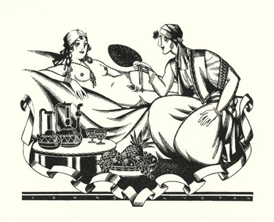 Illustration for Don Juan by Lord Byron by John Austen