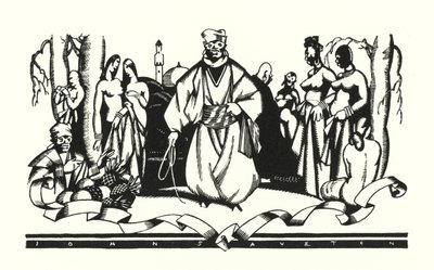 Illustration for Don Juan by Lord Byron by John Austen