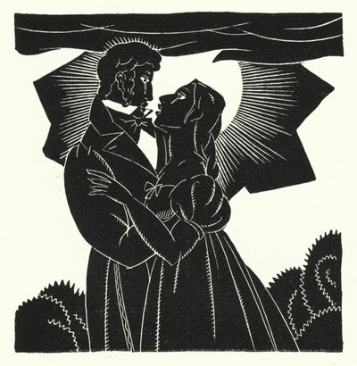 Illustration for Madame Bovary by Gustave Flaubert by John Austen