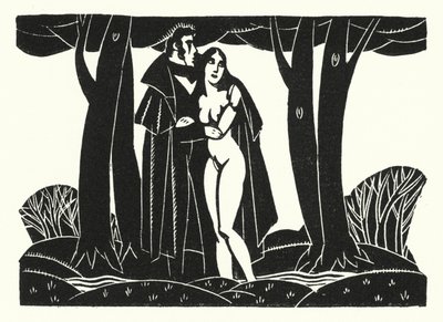 Illustration for Madame Bovary by Gustave Flaubert by John Austen