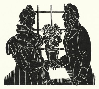 Illustration for Madame Bovary by Gustave Flaubert by John Austen