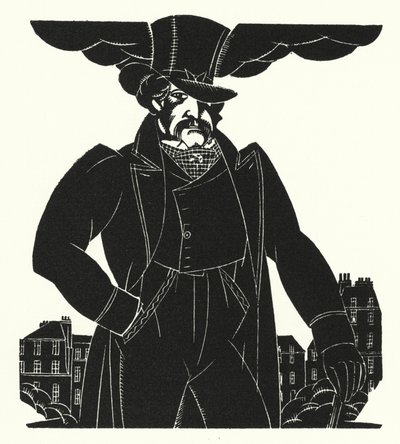 Illustration for Madame Bovary by Gustave Flaubert by John Austen