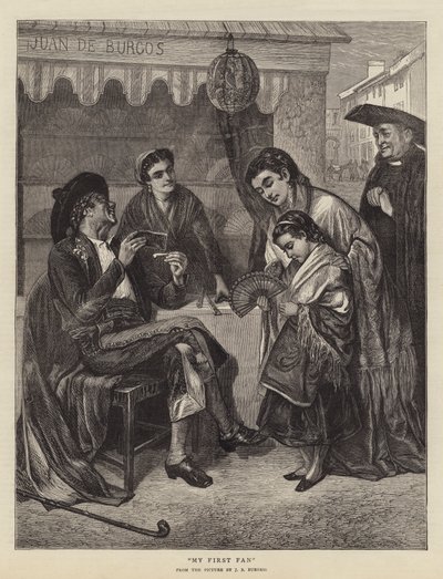My First Fan by John Bagnold Burgess