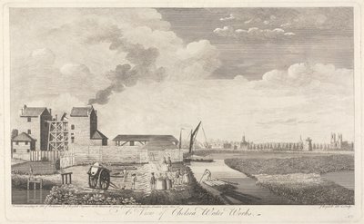 A View of Chelsea Water Works by John Boydell