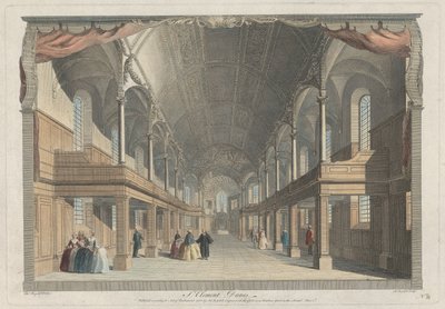 St. Clement Danes by John Boydell