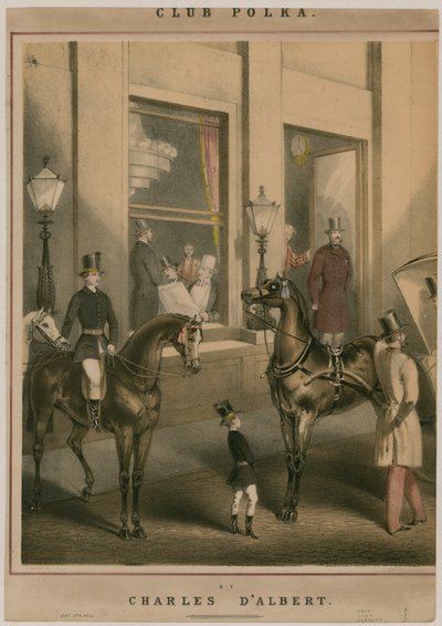 Club Polka by Charles dAlbert by John Brandard