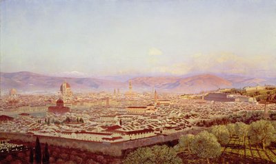 Florence from Bellosguardo by John Brett