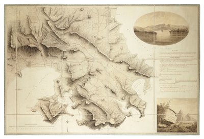 Plan of the Environs of English Harbour, Antigua, c.1782 by John Brown
