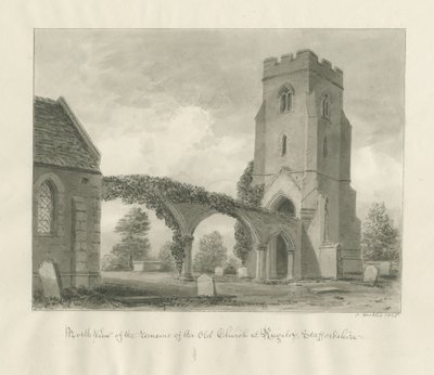 Rugeley Church (Old) by John Buckler