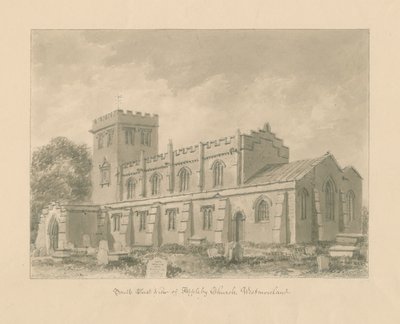 Westmorland - Appleby Church by John Buckler