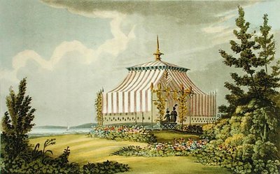 A Venetian Tent, from Ackermann
