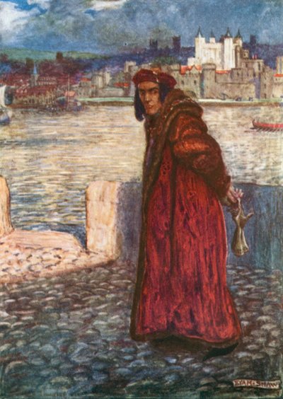 Dive Thoughts Down to my Soul! Here Clarence Comes. Richard III – Act I, Scene 1 by John Byam Liston Shaw