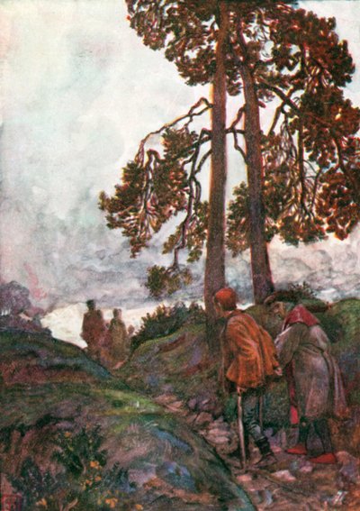 Feeble and Ready-to-Halt Bring Up the Rear by John Byam Liston Shaw