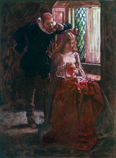 Mr Brisk and Mercy by John Byam Liston Shaw