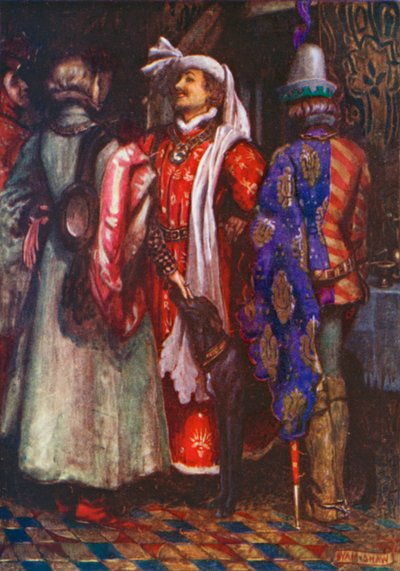 "Pray God We May Make Haste and Come Too Late!" Richard II – Act I, Scene 4 by John Byam Liston Shaw