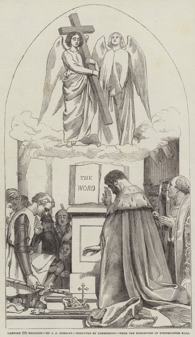Cartoon, Religion by John Callcott Horsley
