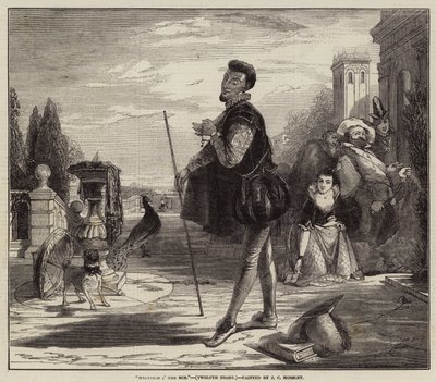 Malvolio in the Sun, Twelfth Night by John Callcott Horsley